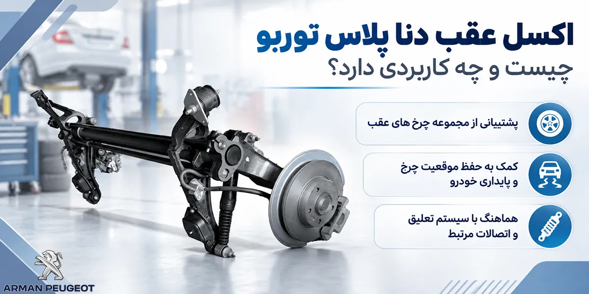 اکسل عقب دنا پلاس توربو چیست و چه کاربردی دارد؟
