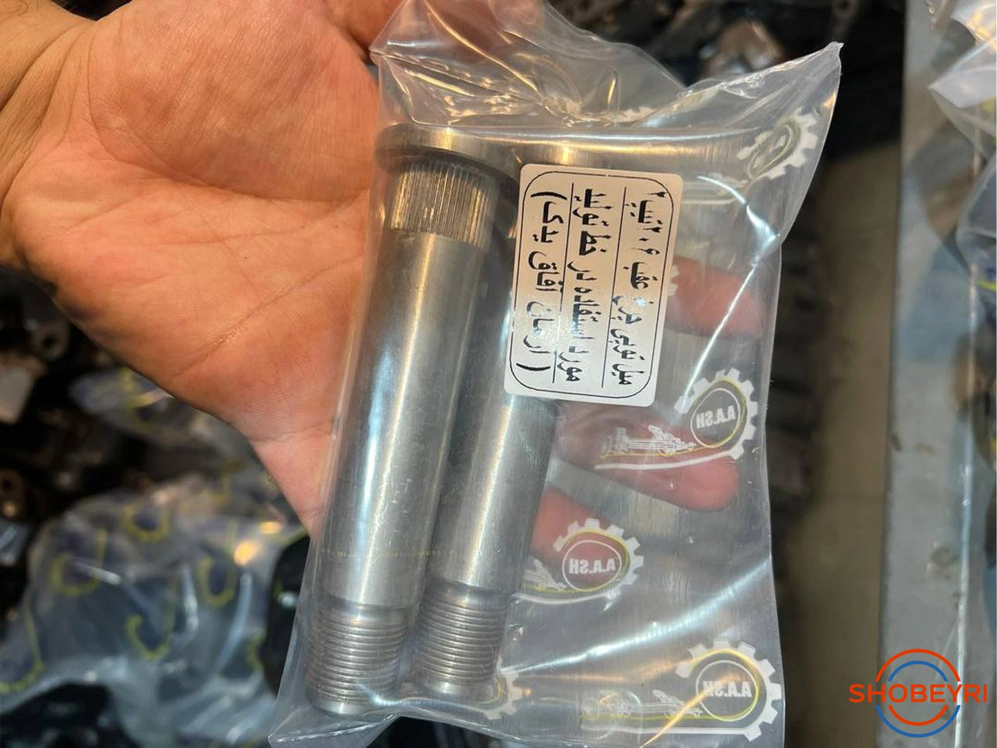 میل توپی چرخ عقب پژو 206 تیپ 2