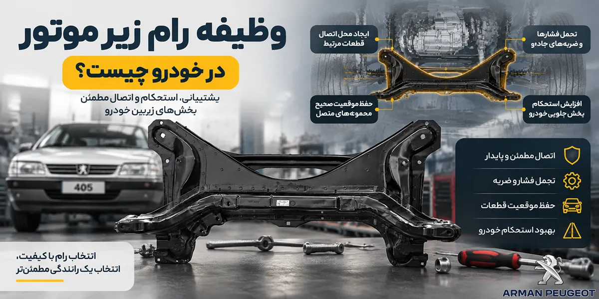 وظیفه رام زیر موتور در خودرو